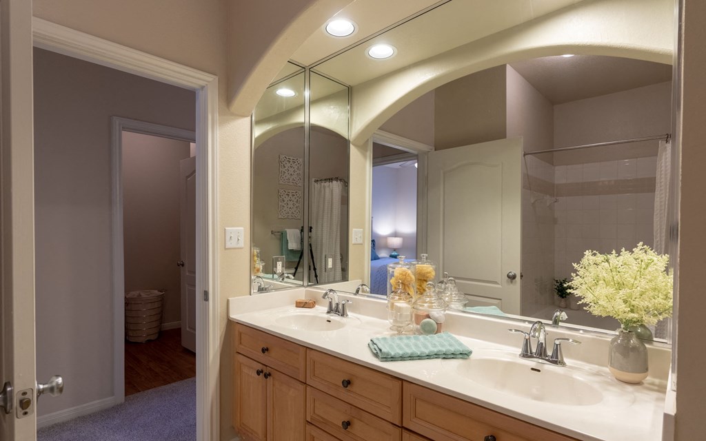 Bathroom at The Park at Monterey Oaks, Austin